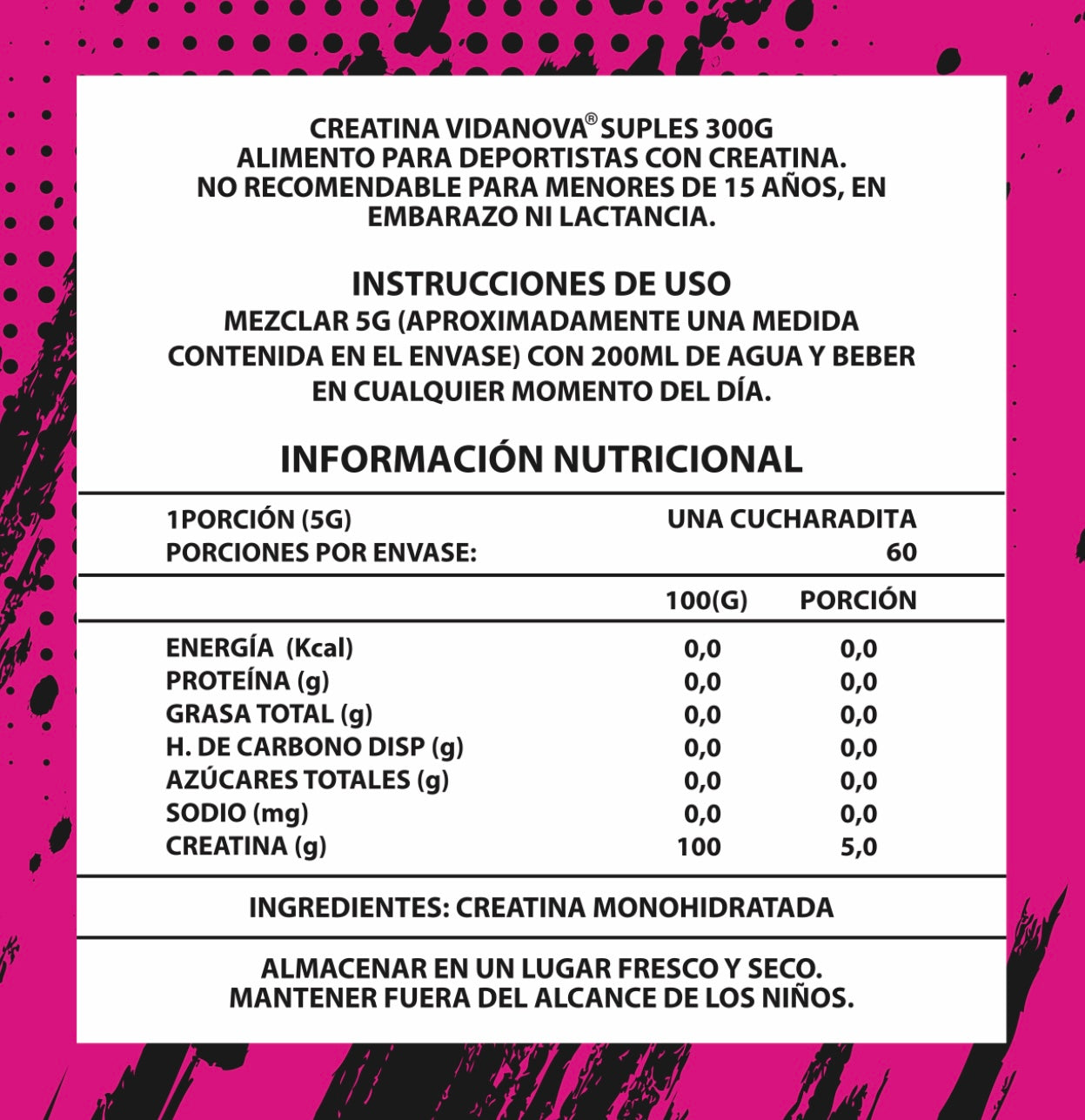 Creatina Woman Monohidratada — 300 g