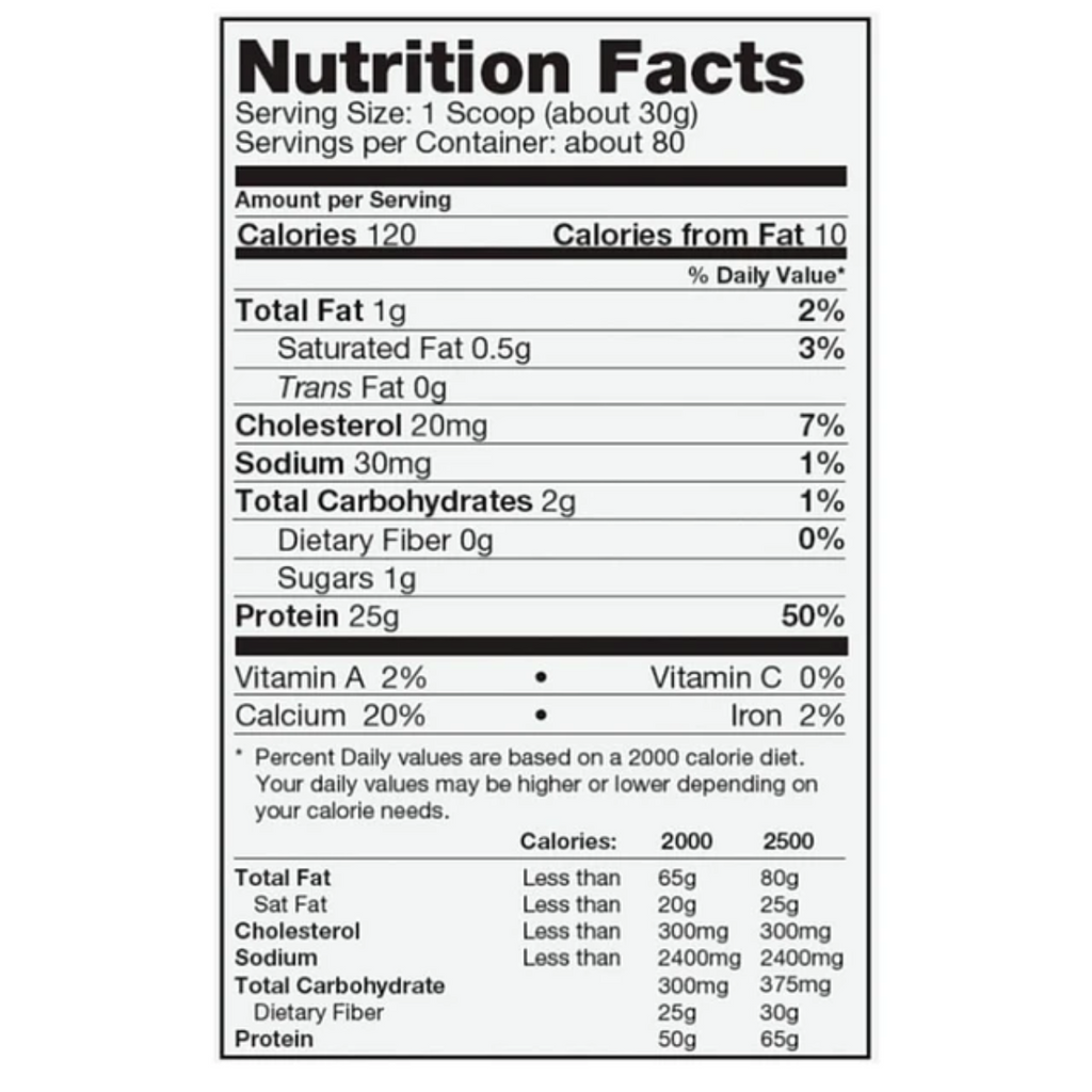 Prostar 100% Whey Protein — 5,28 lb