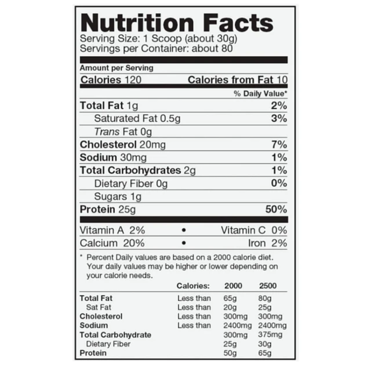 Prostar 100% Whey Protein — 5,28 lb