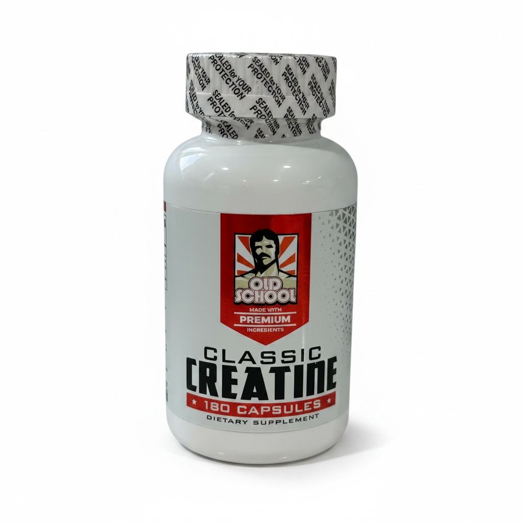Old School Creatine — 180 cápsulas