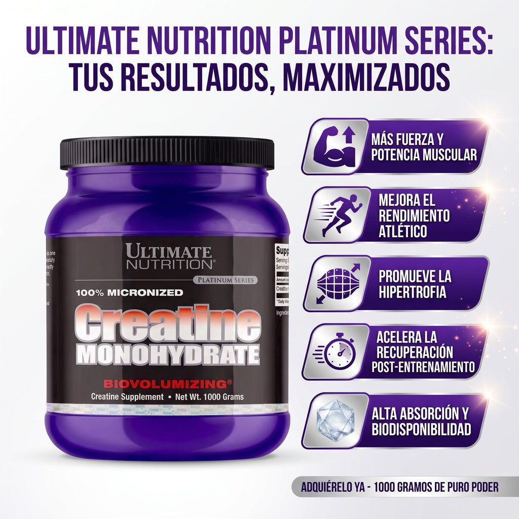 Creatina Micronizada — 1 kg