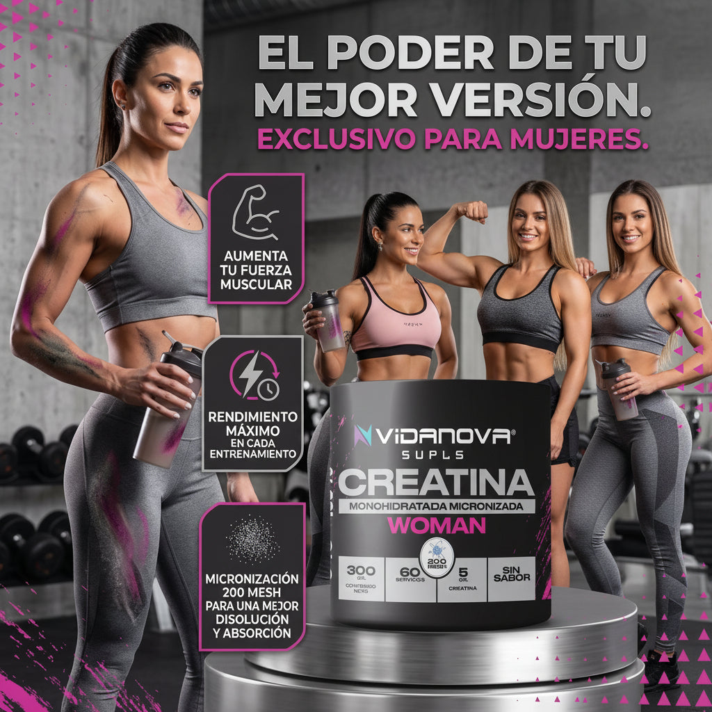 Creatina Woman Monohidratada — 300 g