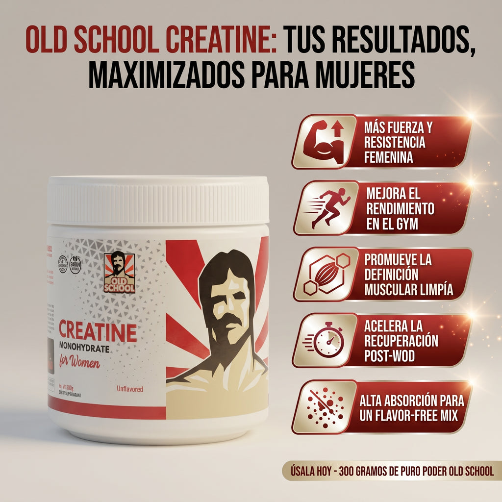Old School Labs Creatina para Mujeres — 230 g
