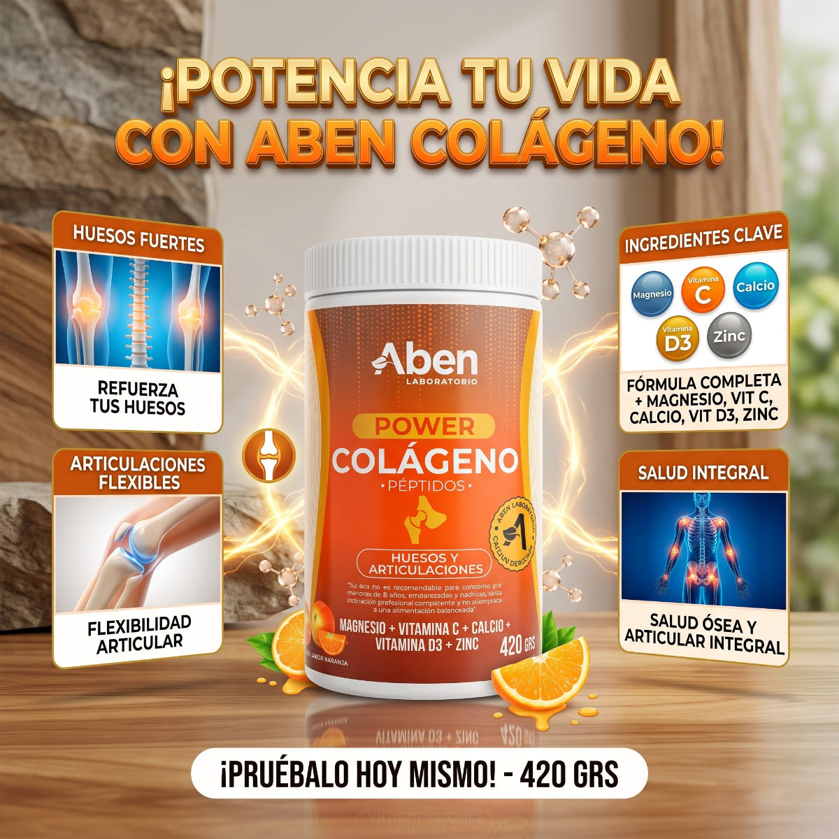 Colágeno para Huesos y Articulaciones
