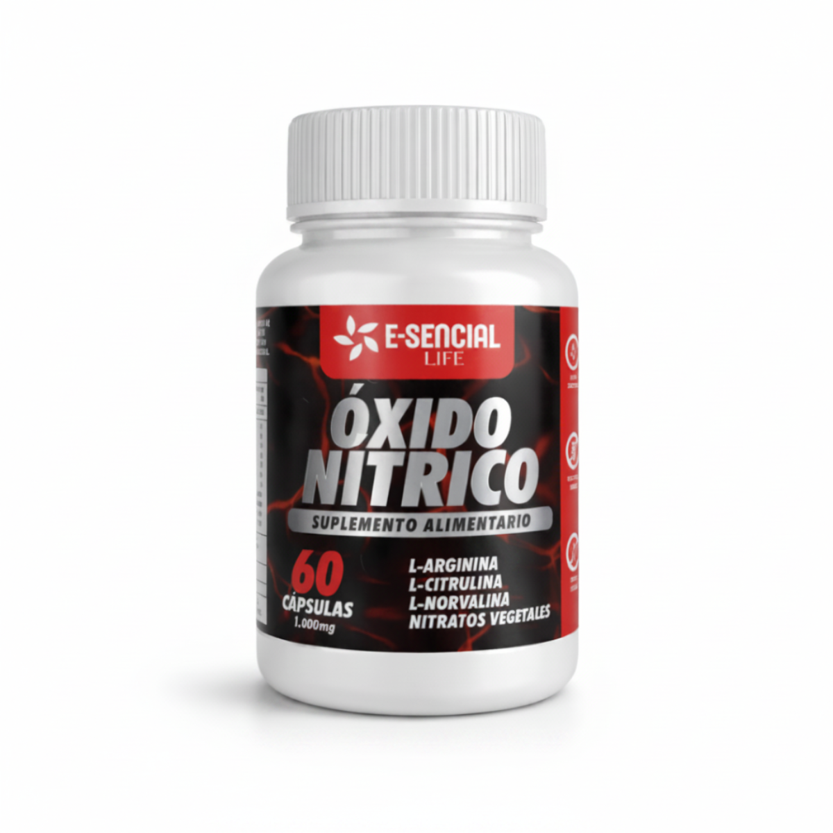 Oxido nitrico 1000mg 60 capsulas