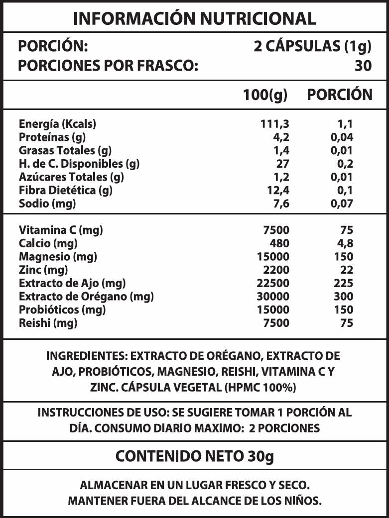 Candida Cleanse detox 1000mg 60 caps