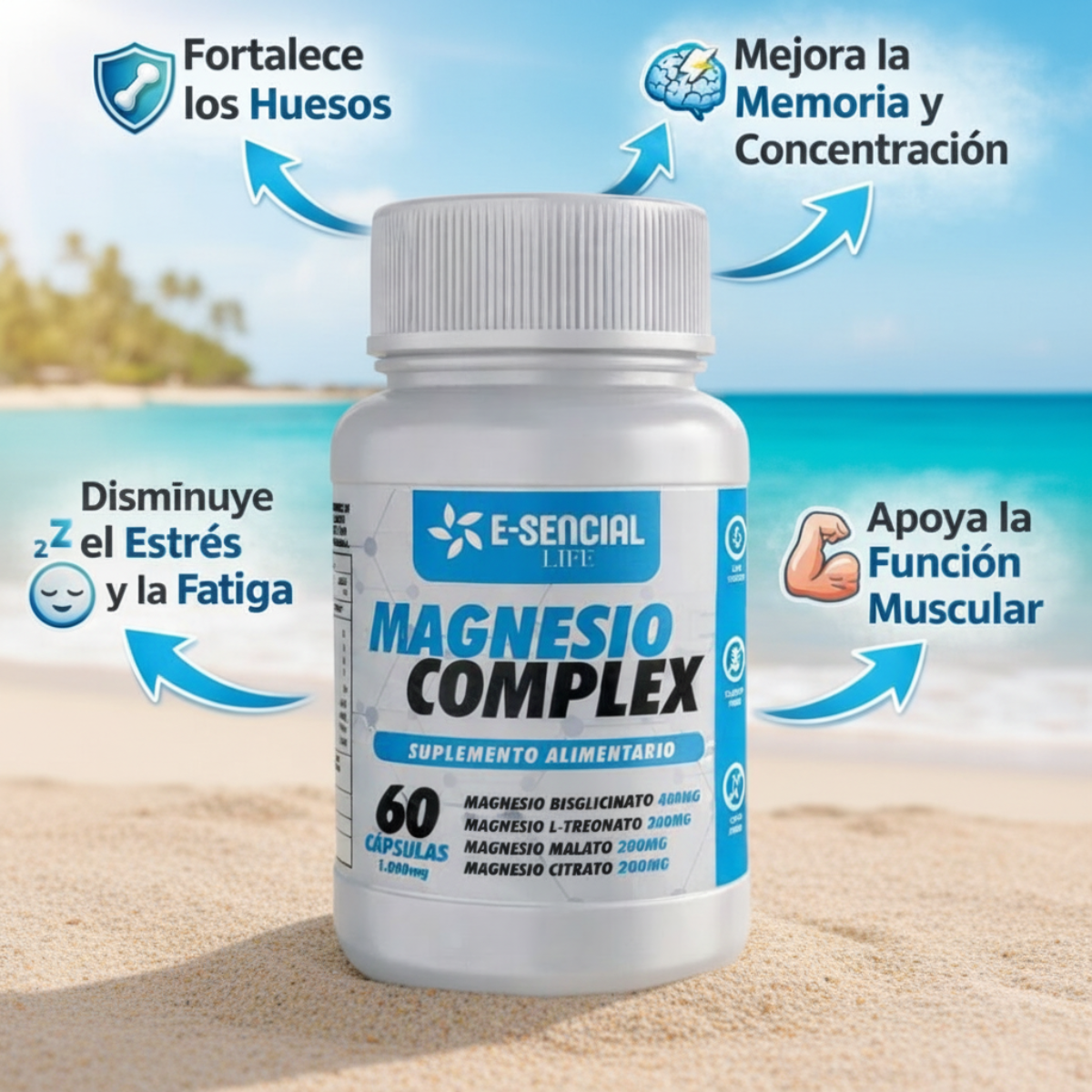 Oxido Nitrico y Magnesio Complex Pack