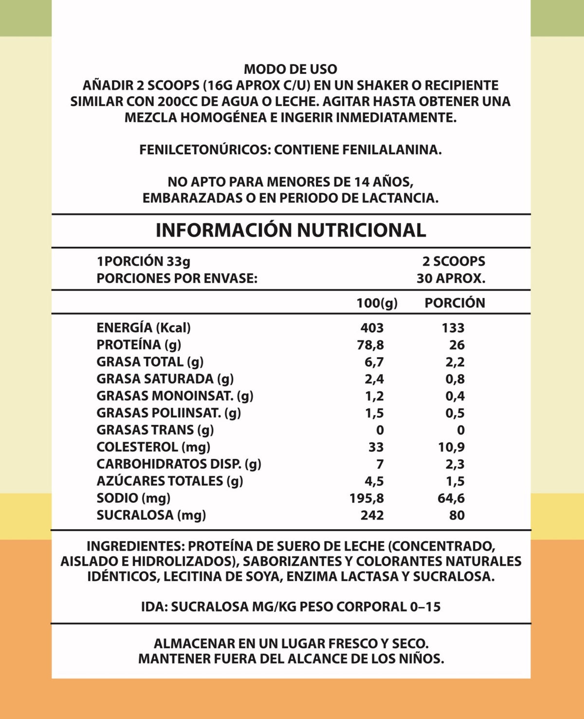 Proteina Iso Whey 1 kg
