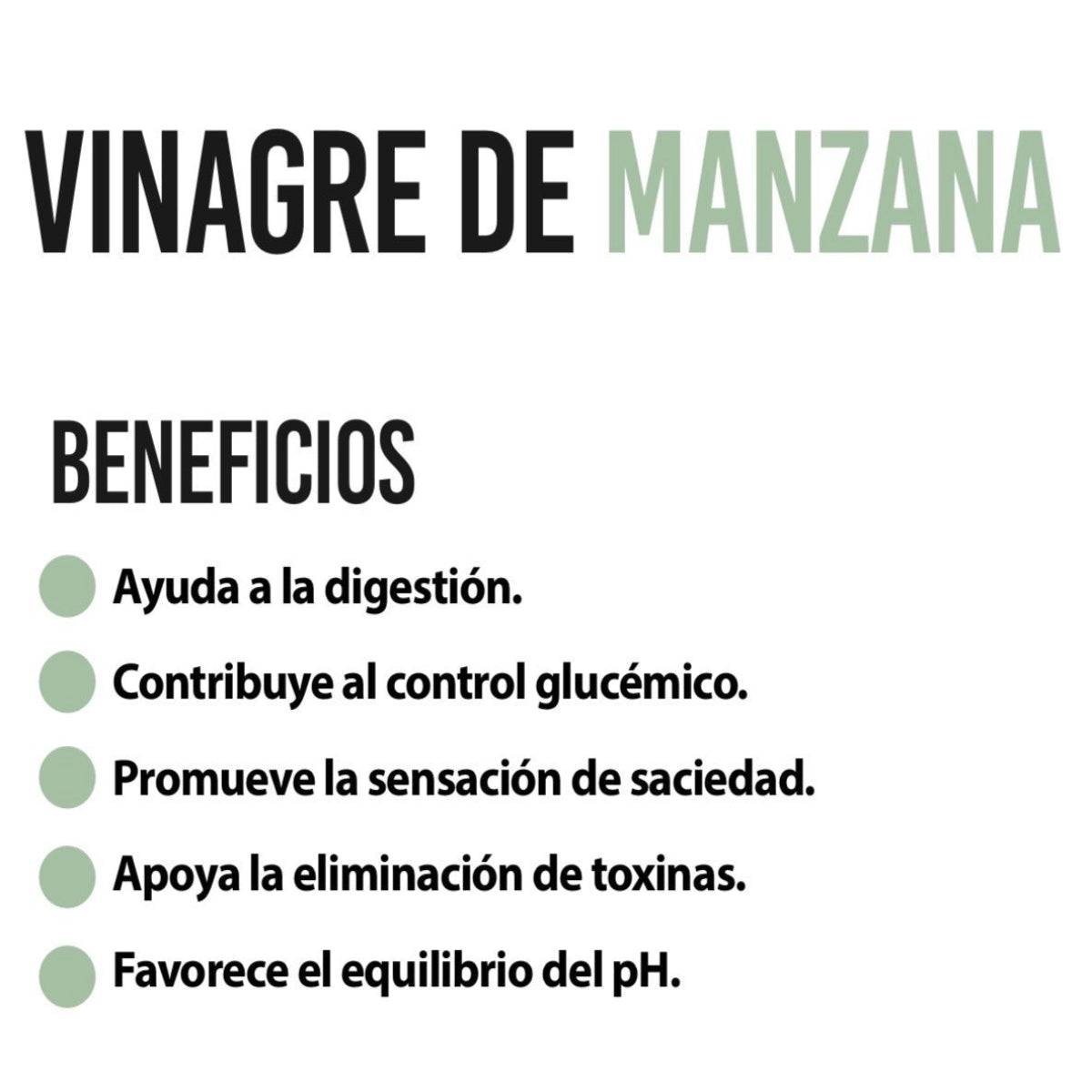 Vinagre de Manzana 1000 mg - Gomitas